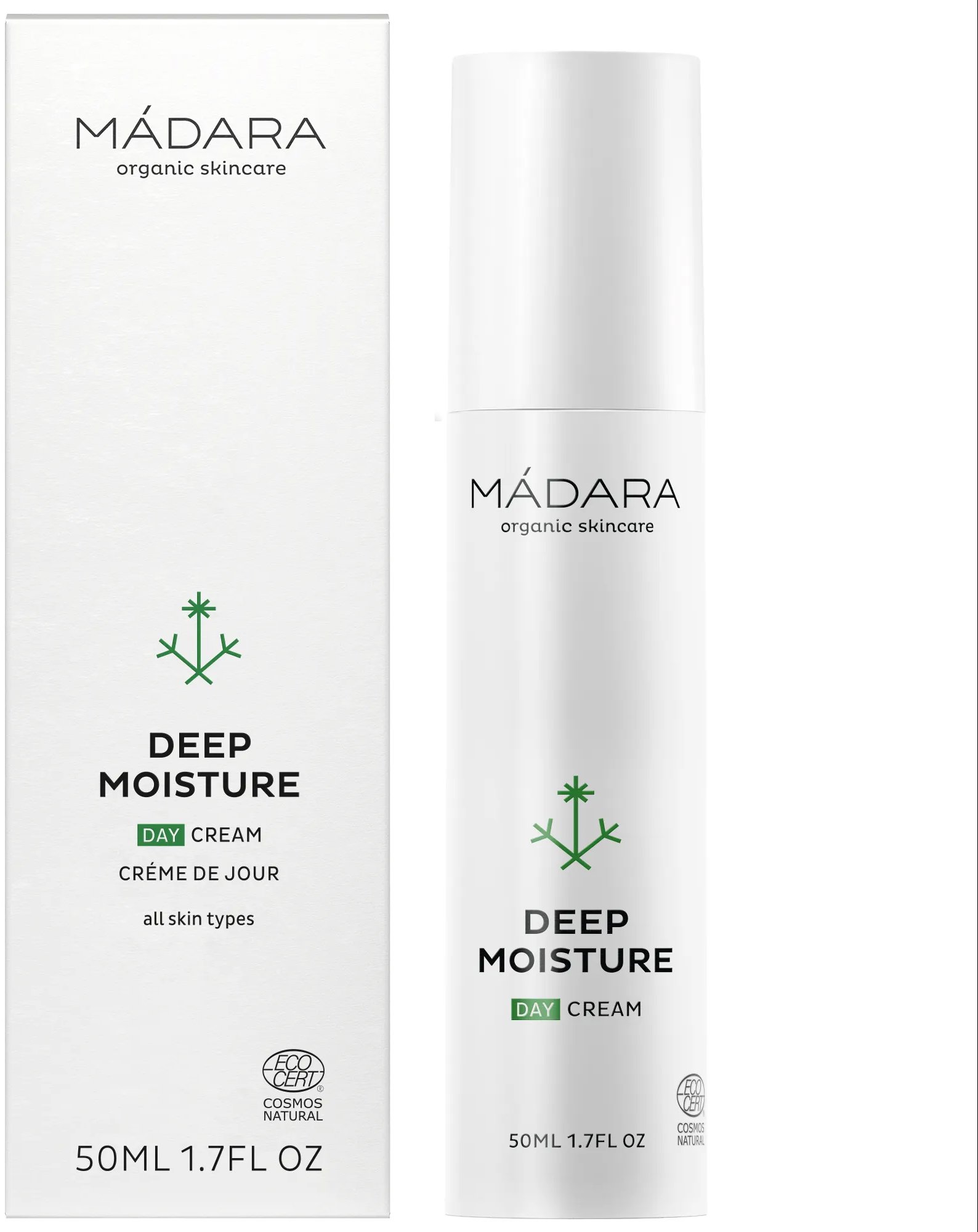 MÁDARA Deep Moisture Denní krém 50 ml
