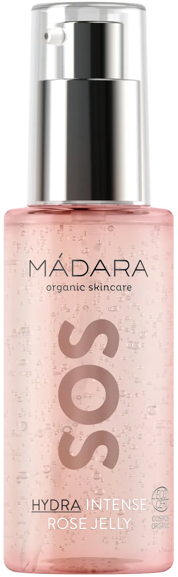 MÁDARA SOS Hydra Hydratační hyaluronový gel s růžovou vodou 75 ml