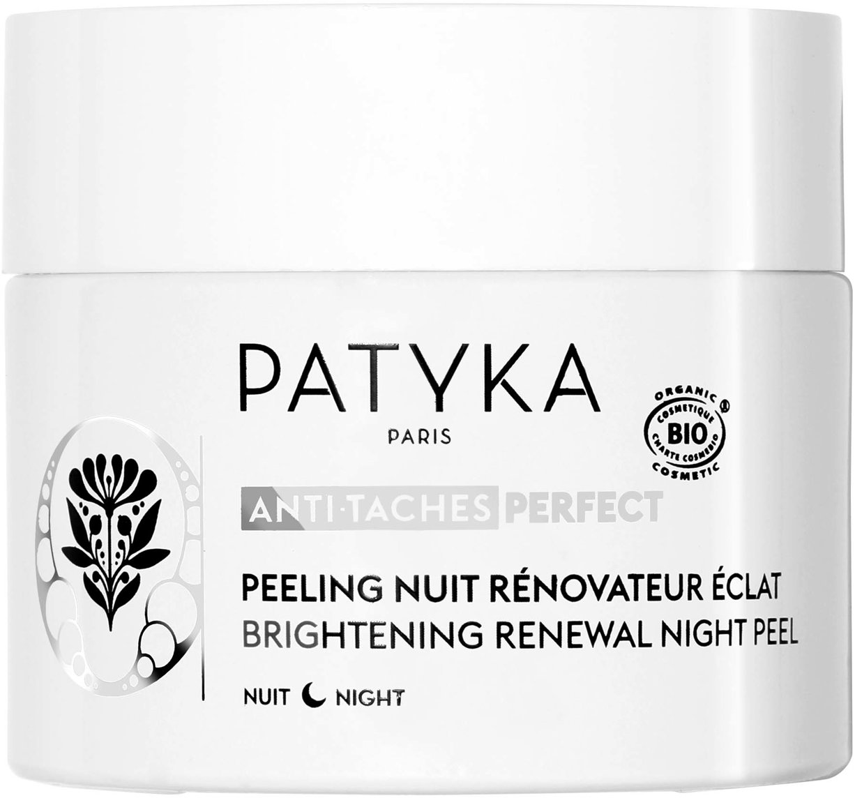 PATYKA Brightening Renewal Night Peel Rozjasňující obnovující noční peeling 50 ml