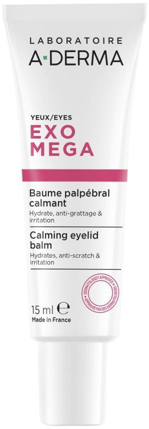 A-DERMA Exomega zklidňujicí balzám na oční okolí 15 ml