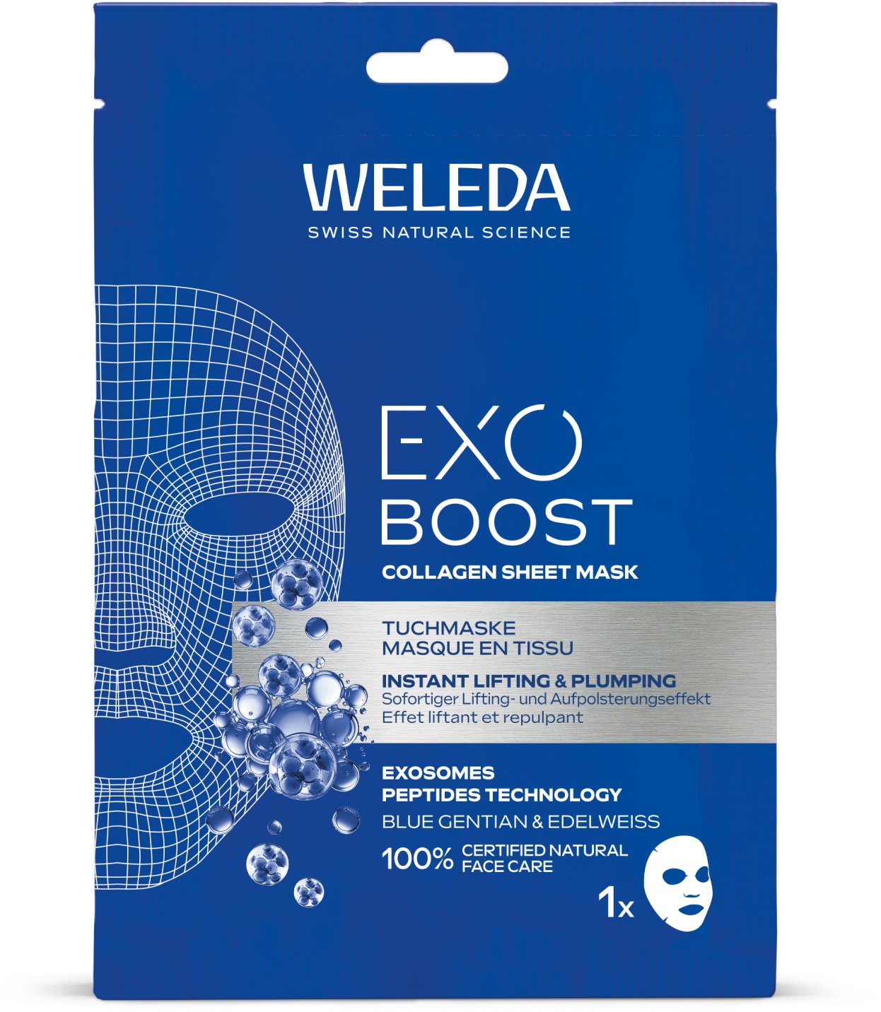 WELEDA Exo Boost Modrý hořec a protěž alpská