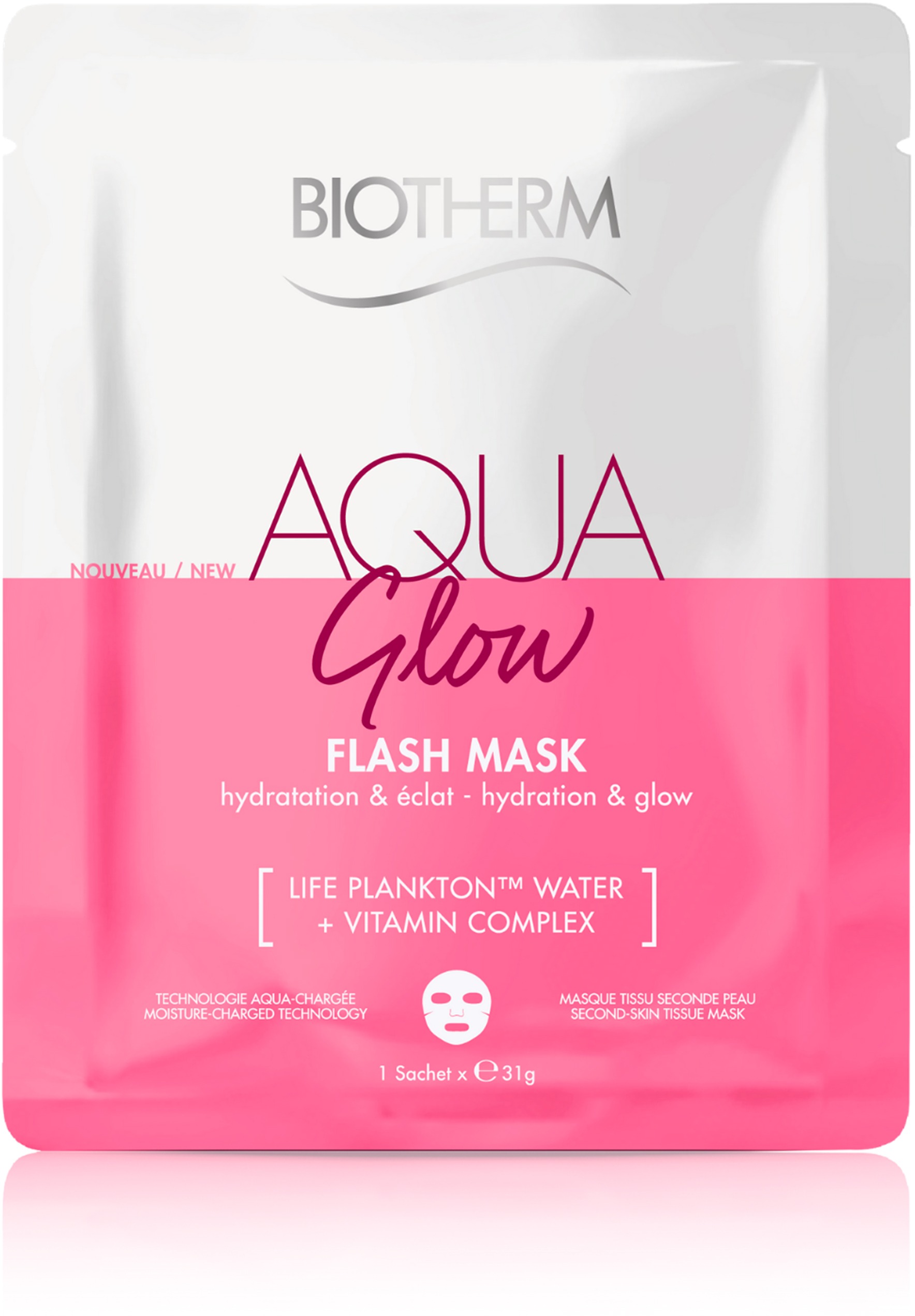 BIOTHERM Aquasource Aqua Glow Flash Mask 31 g