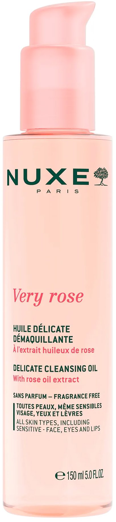 NUXE Very Rose Delicate Cleansing Oil 150 ml