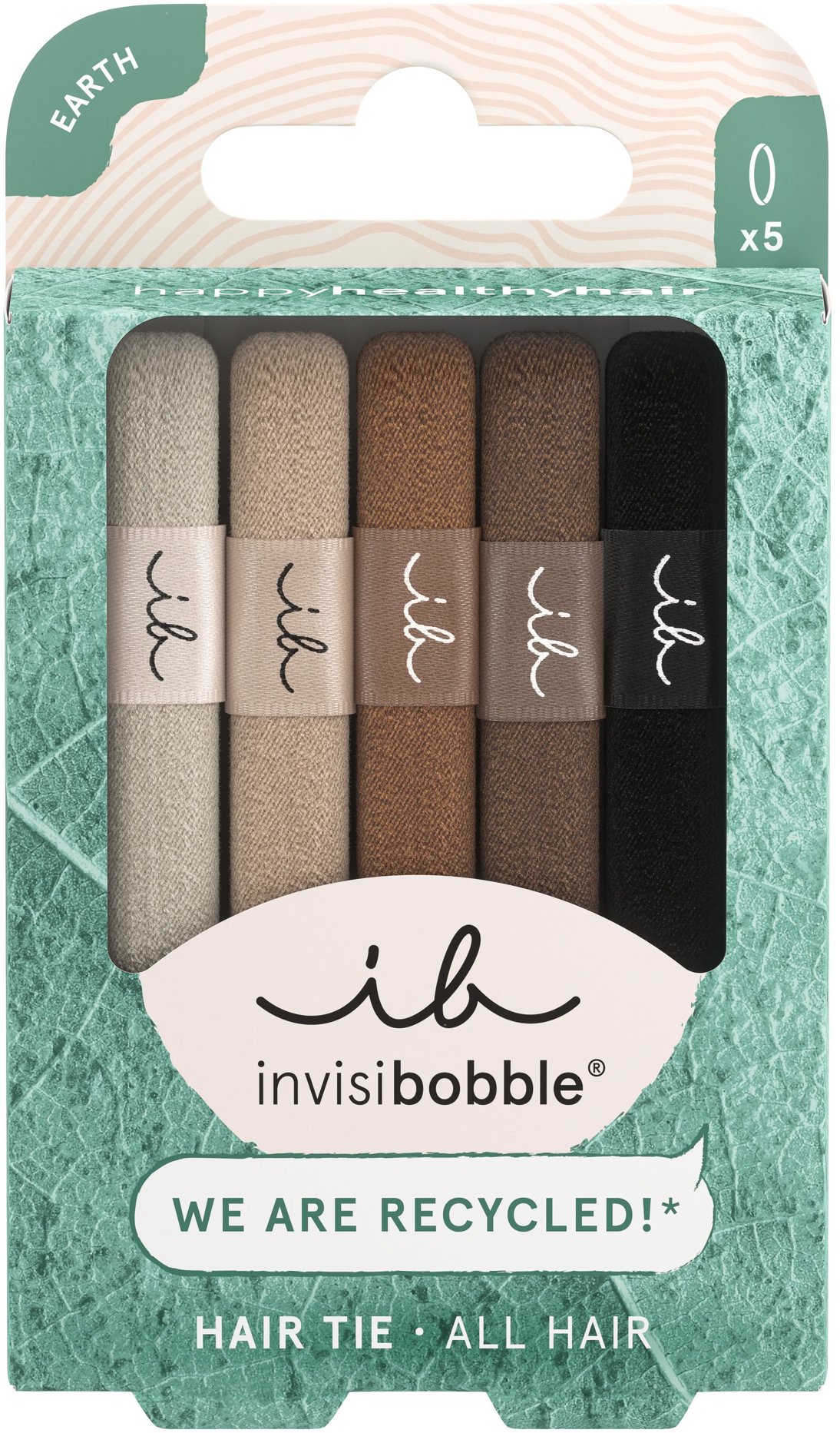 INVISIBOBBLE Hair Tie Mocha, 5 ks