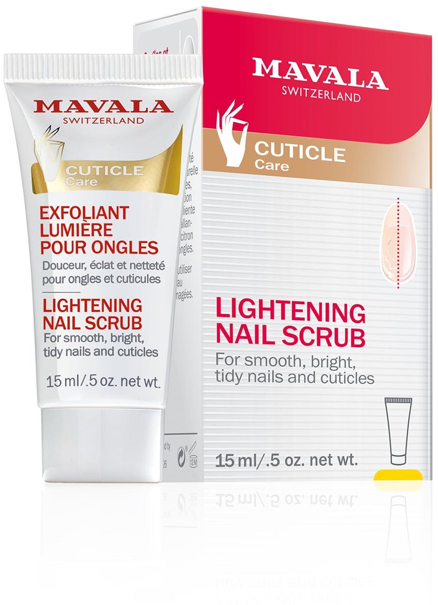 MAVALA Lightening Scrub Zesvětlující peeling na nehty 15 ml