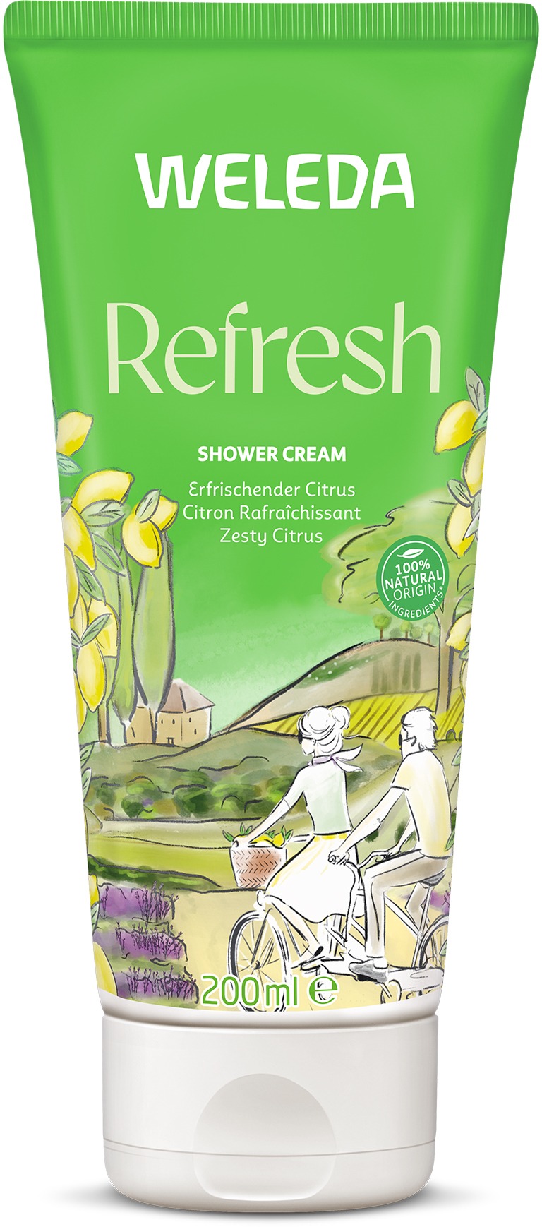 WELEDA Refresh Citrusový sprchový krém 200 ml