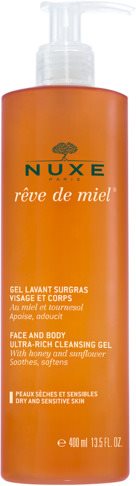 NUXE Reve de Miel Face And Body Utra-Rich Cleansing Gel 400 ml