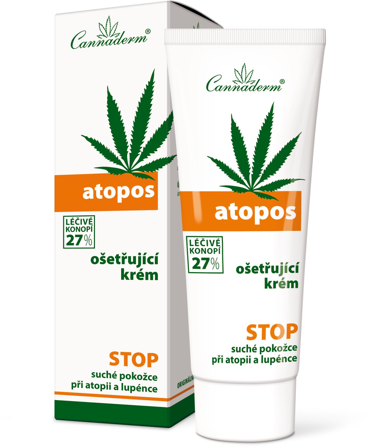 CANNADERM Atopos Ošetřující krém 75 g