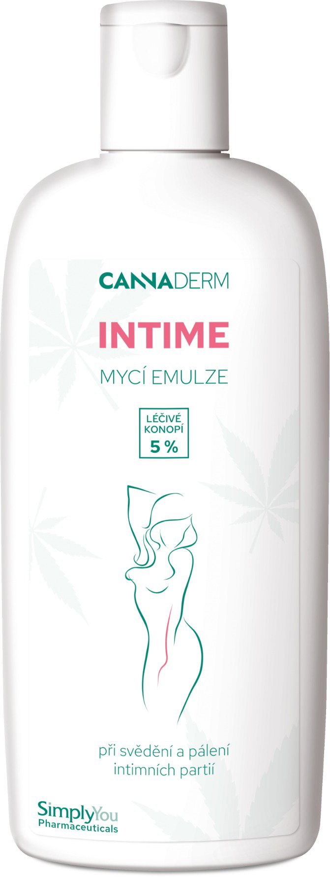CANNADERM Intime NEW mycí emulze 150 + 50 ml ZDARMA