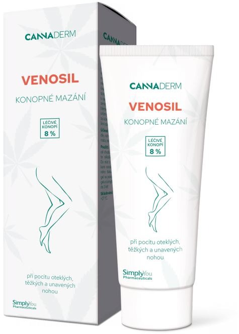 CANNADERM Venosil konopné mazání 100 ml