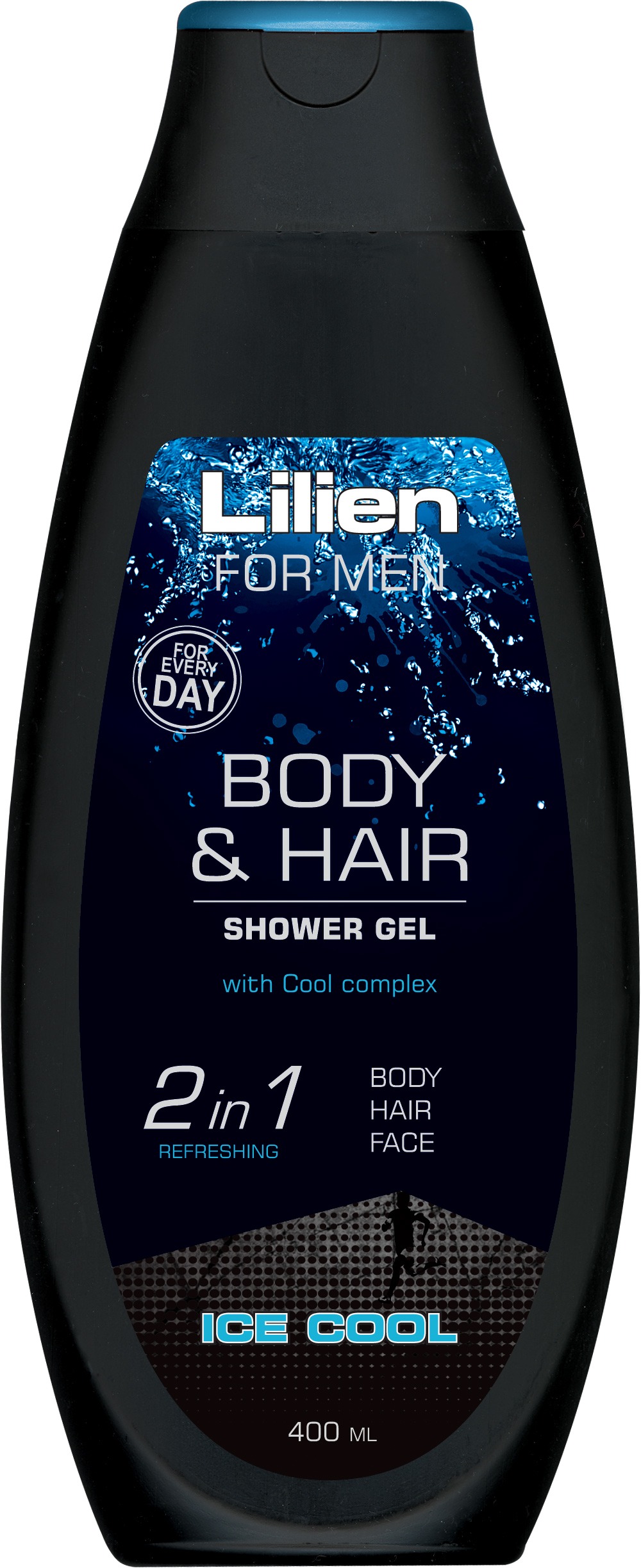 LILIEN Sprchový gel & šampon Ice Cool 400 ml