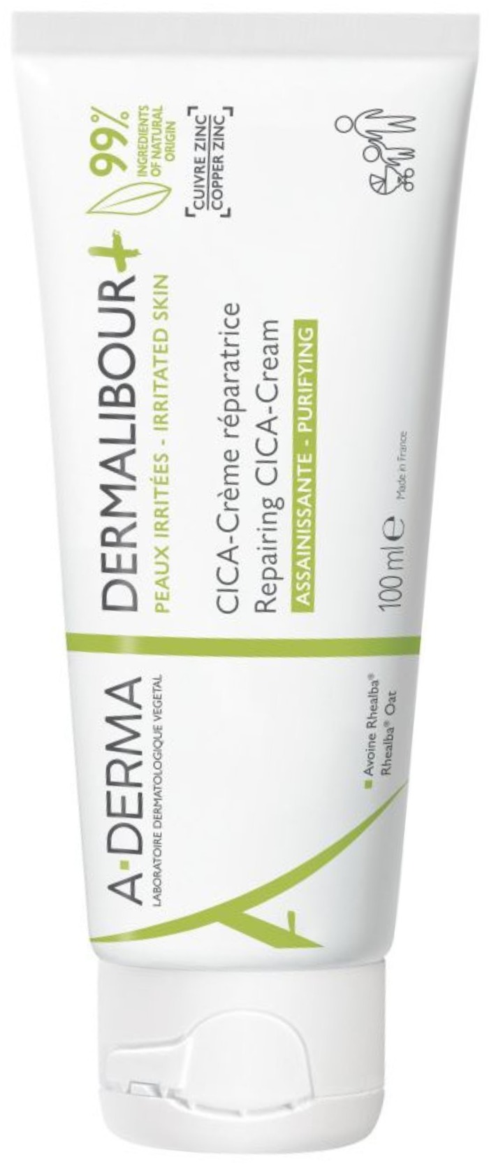 A-DERMA DERMALIBOUR+ Reparační CICA-Krém
100 ml