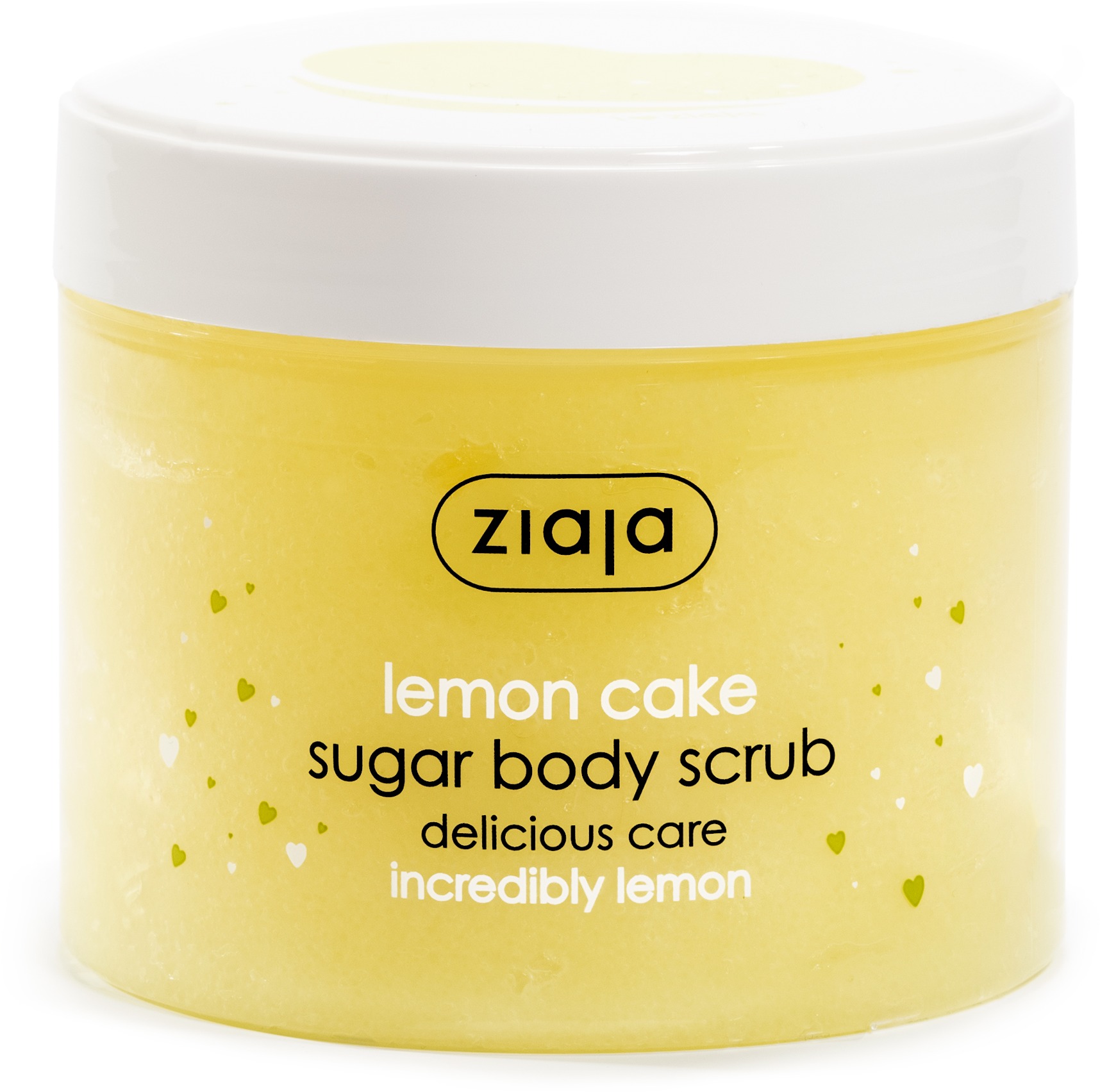 ZIAJA Lemon cake Cukrový tělový peeling 300 ml