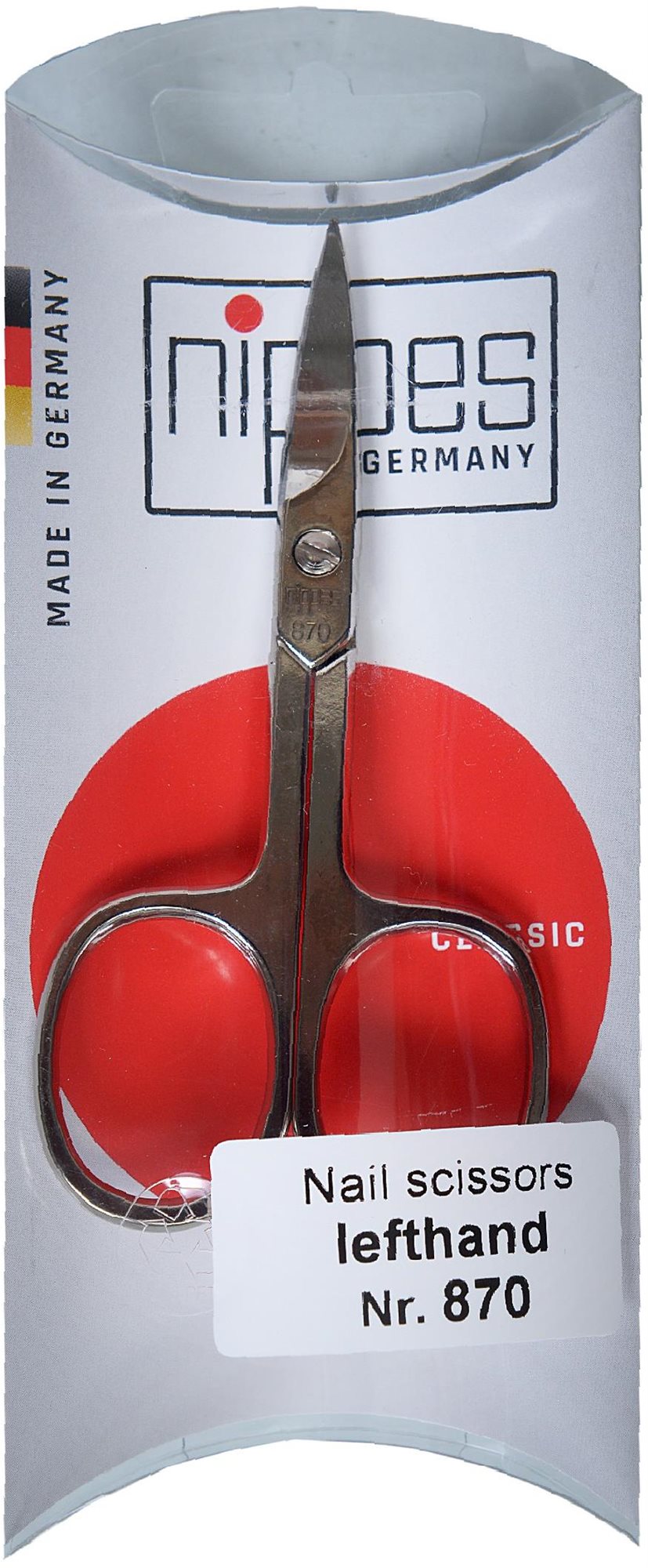 SOLINGEN Nůžky na nehty pro leváky, 9 cm, D-oko
