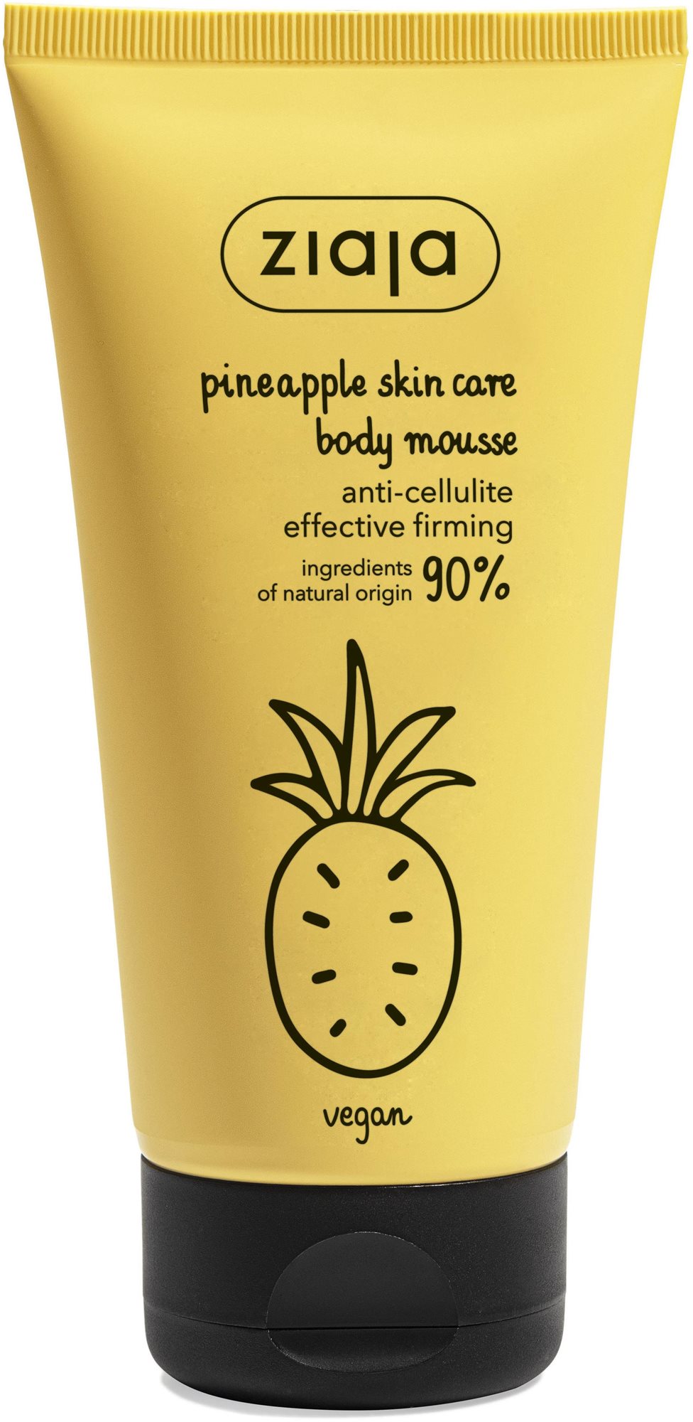 ZIAJA Ananas Tělová pěna anticelulitidní lehká formule 160 ml