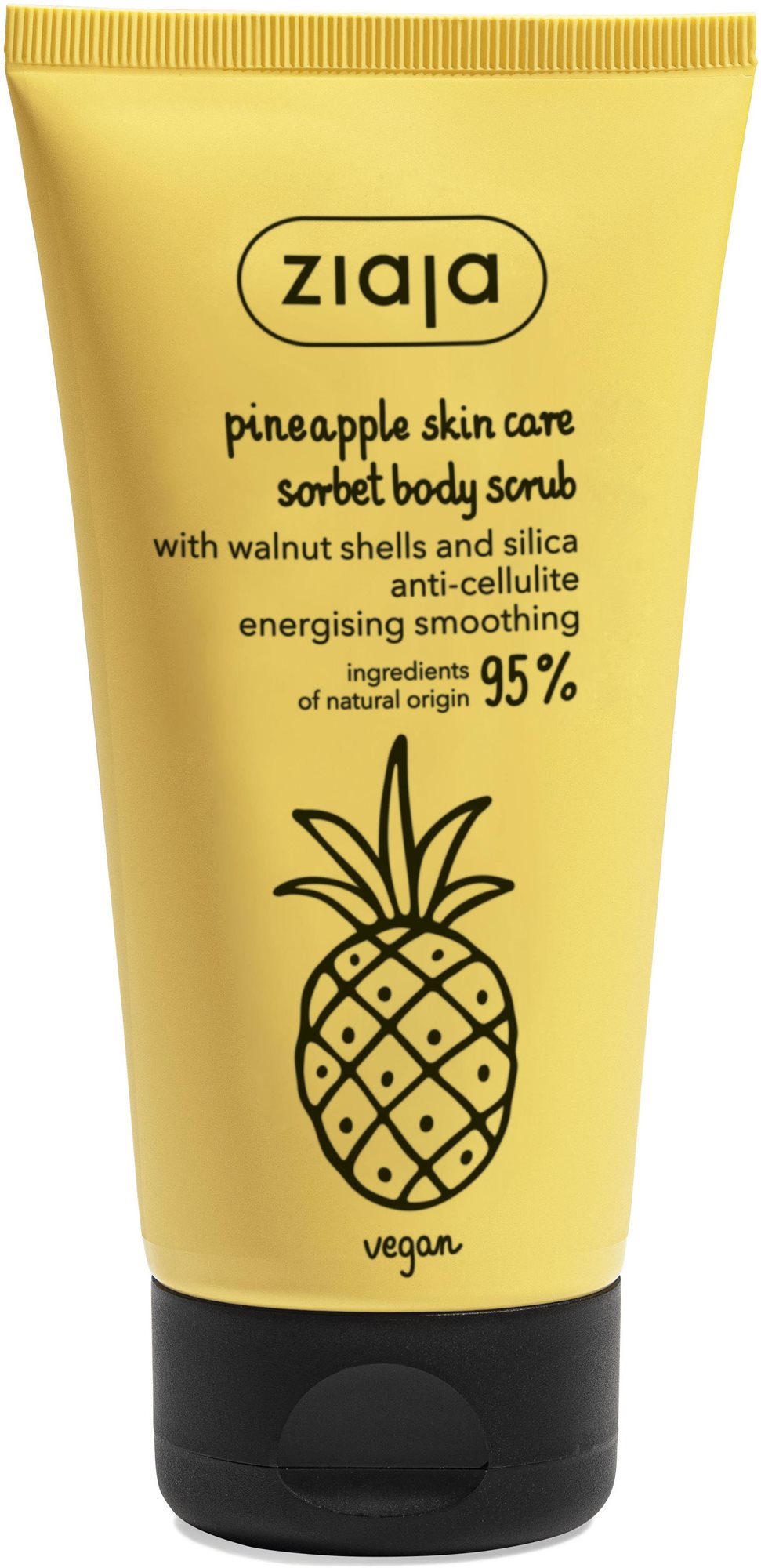ZIAJA Ananas Sorbet anticelulitidní tělový peeling 160 ml