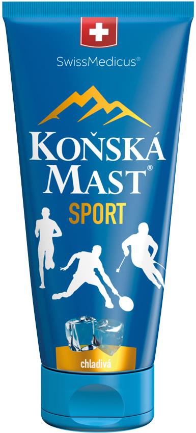SwissMedicus Koňská Mast Sport chladivá 200 ml
