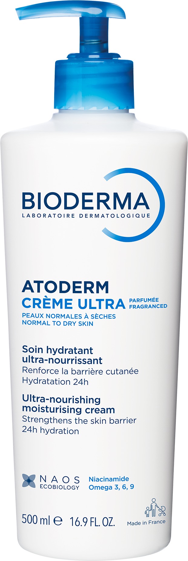 BIODERMA Atoderm Ultra-nourishing Moisturising Cream Parfumed 500 ml