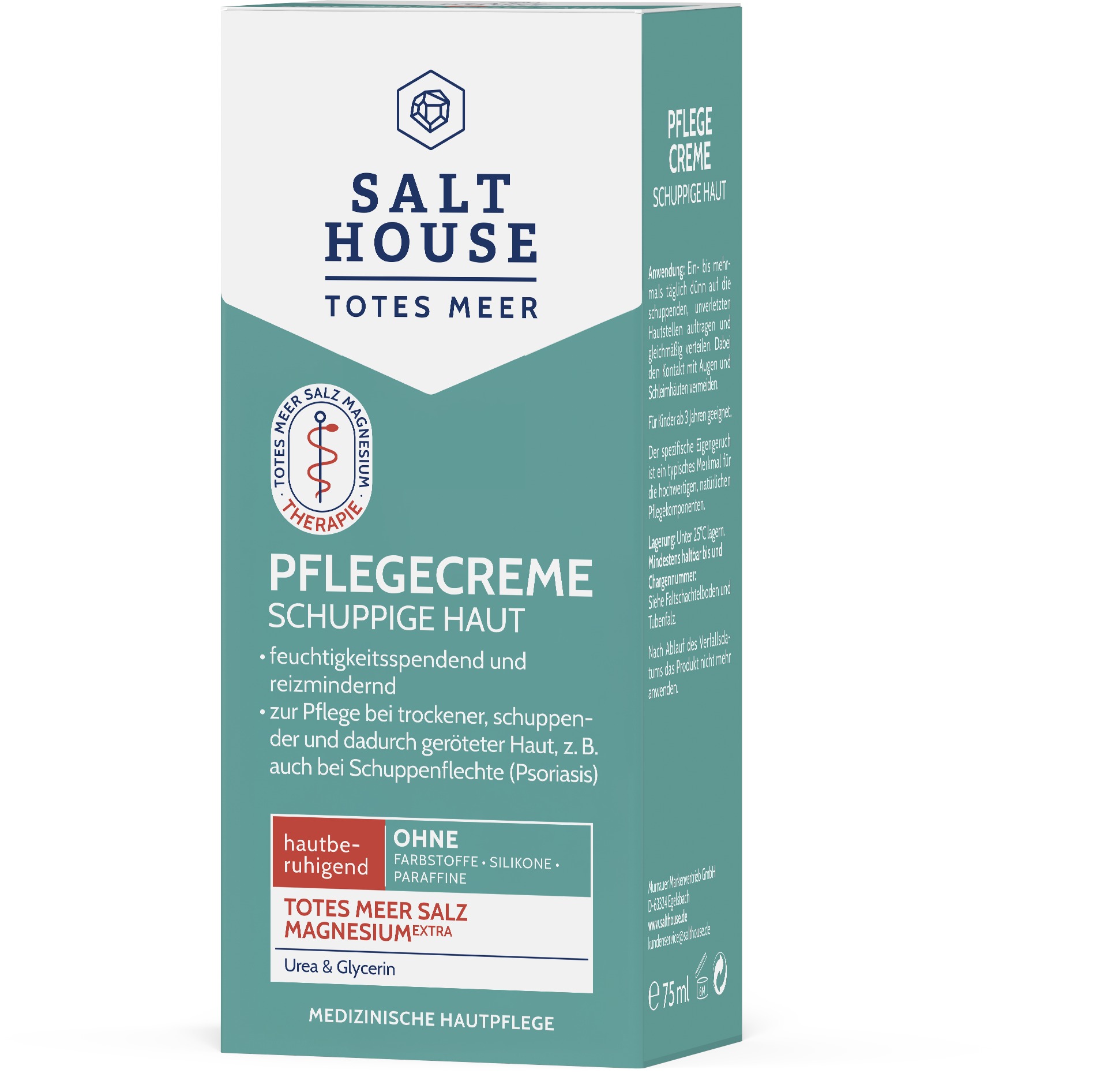 SALT HOUSE Pečující krém na suchou a šupinatou pokožku 75 ml