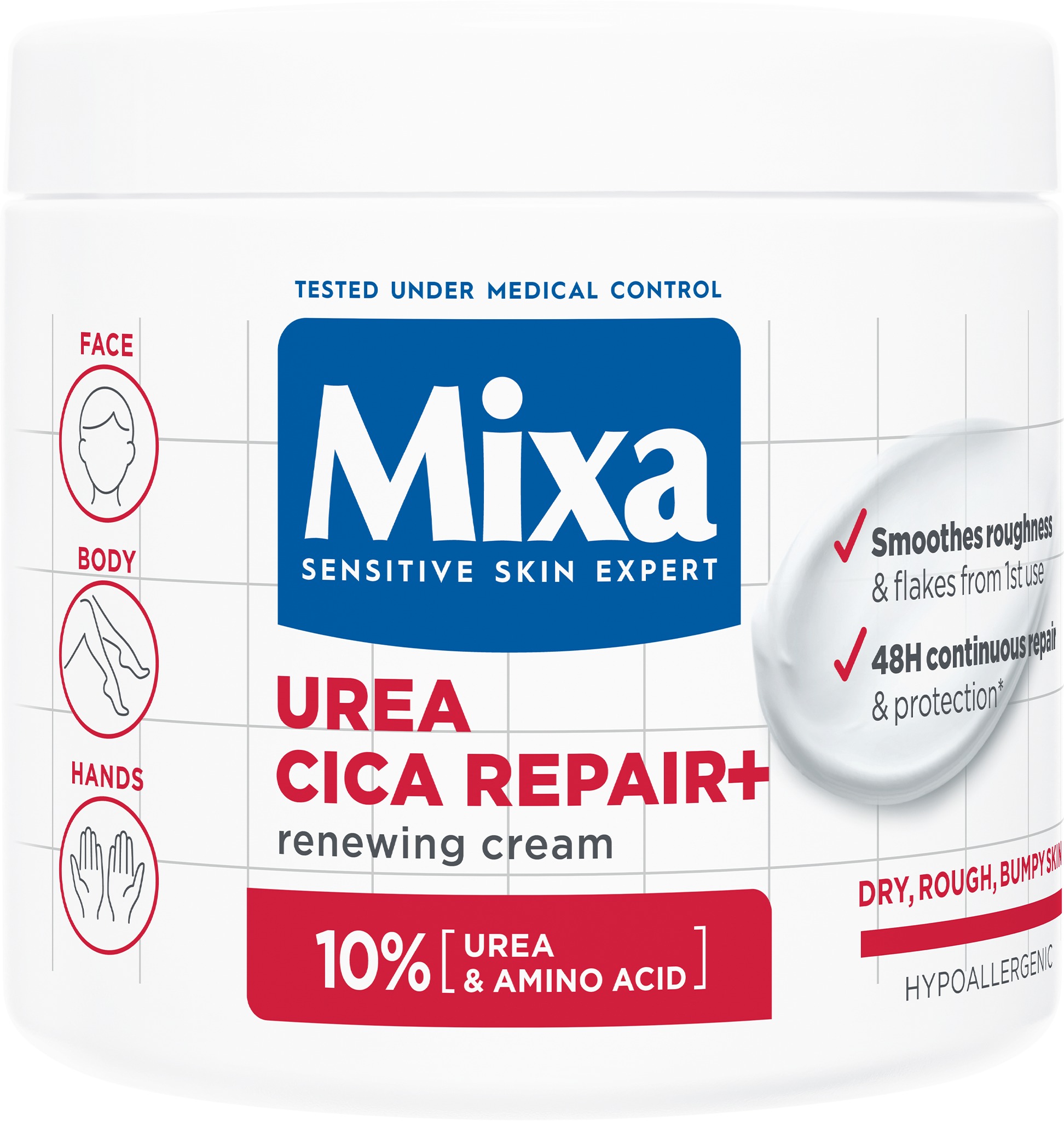 MIXA Urea Cica Repair+ 400 ml