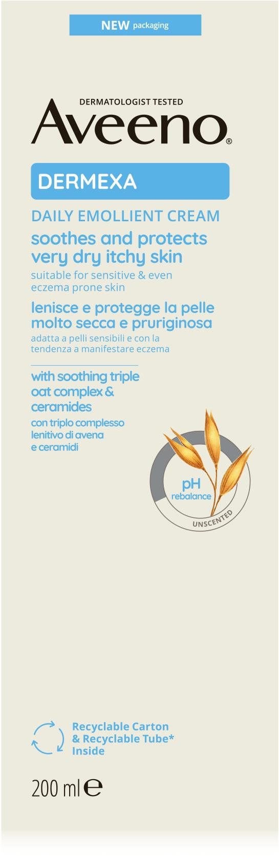 AVEENO Dermexa Daily Emollient Cream 200 ml