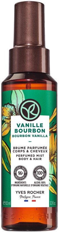 YVES ROCHER Parfémovaný sprej na tělo a vlasy Vanilka 100 ml