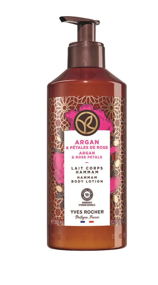 YVES ROCHER Argan & růže 390 ml