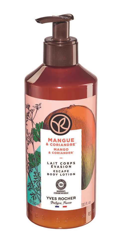 YVES ROCHER Mango & koriandr 390 ml