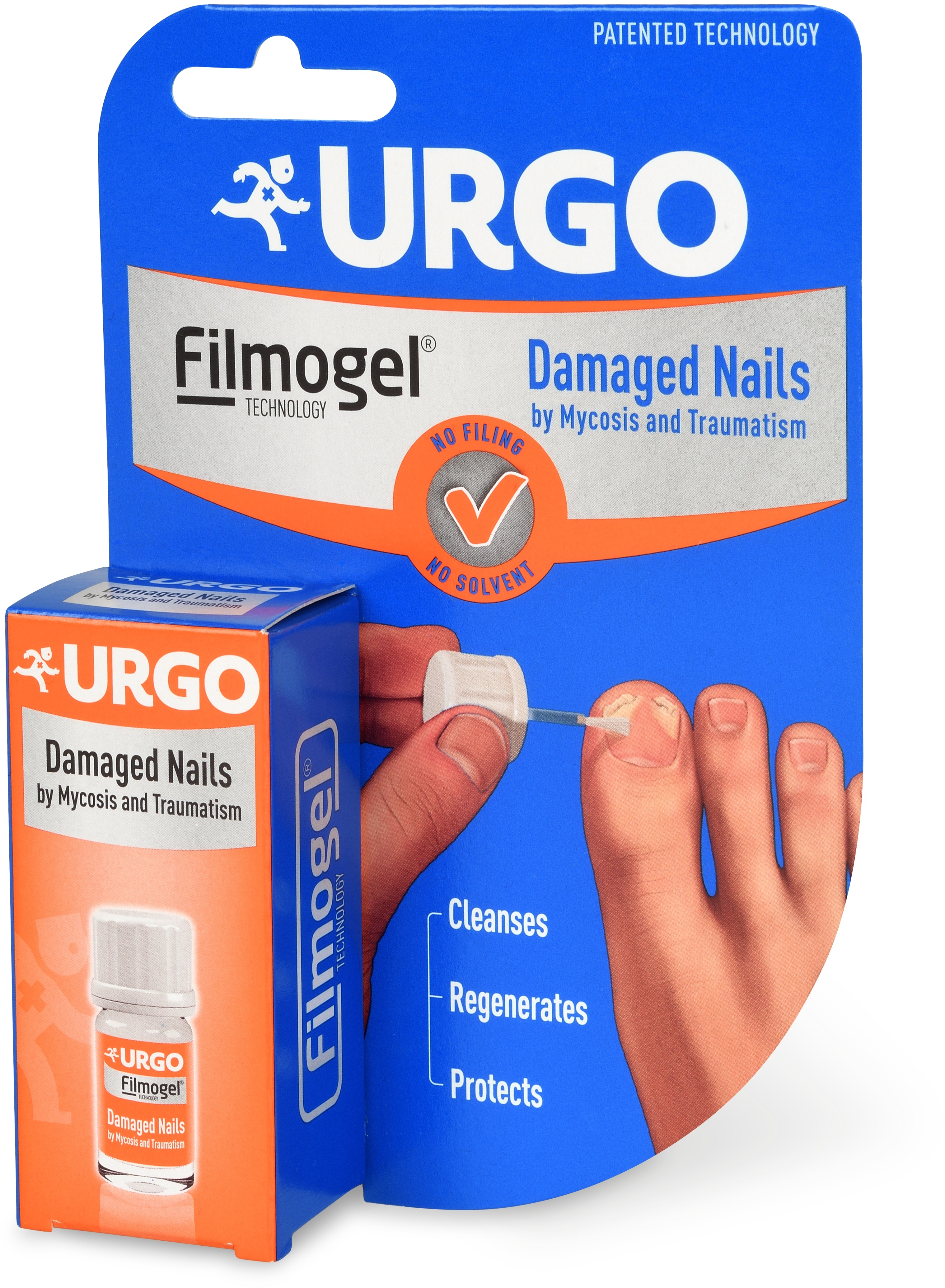 Urgo Filmogel poškozené nehty 3,3 ml