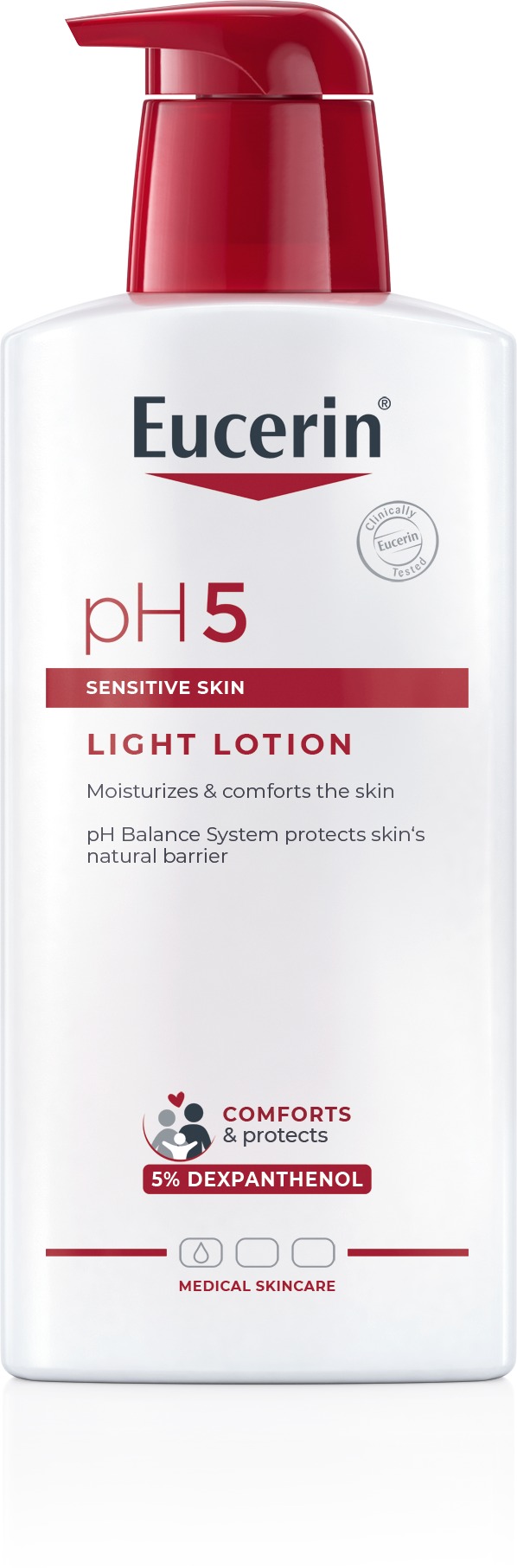 EUCERIN pH5 Tělové mléko lehké 400 ml