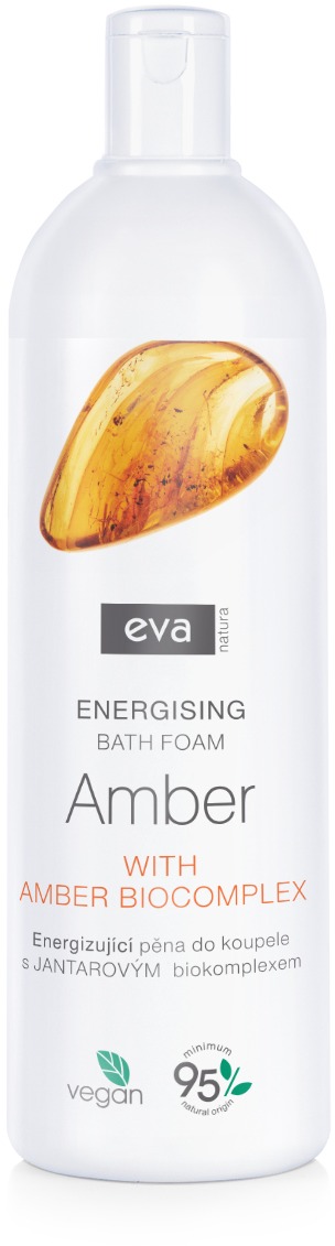 EVA NATURA Energizující pěna do koupele s jantarovým biokomplexem 750 ml