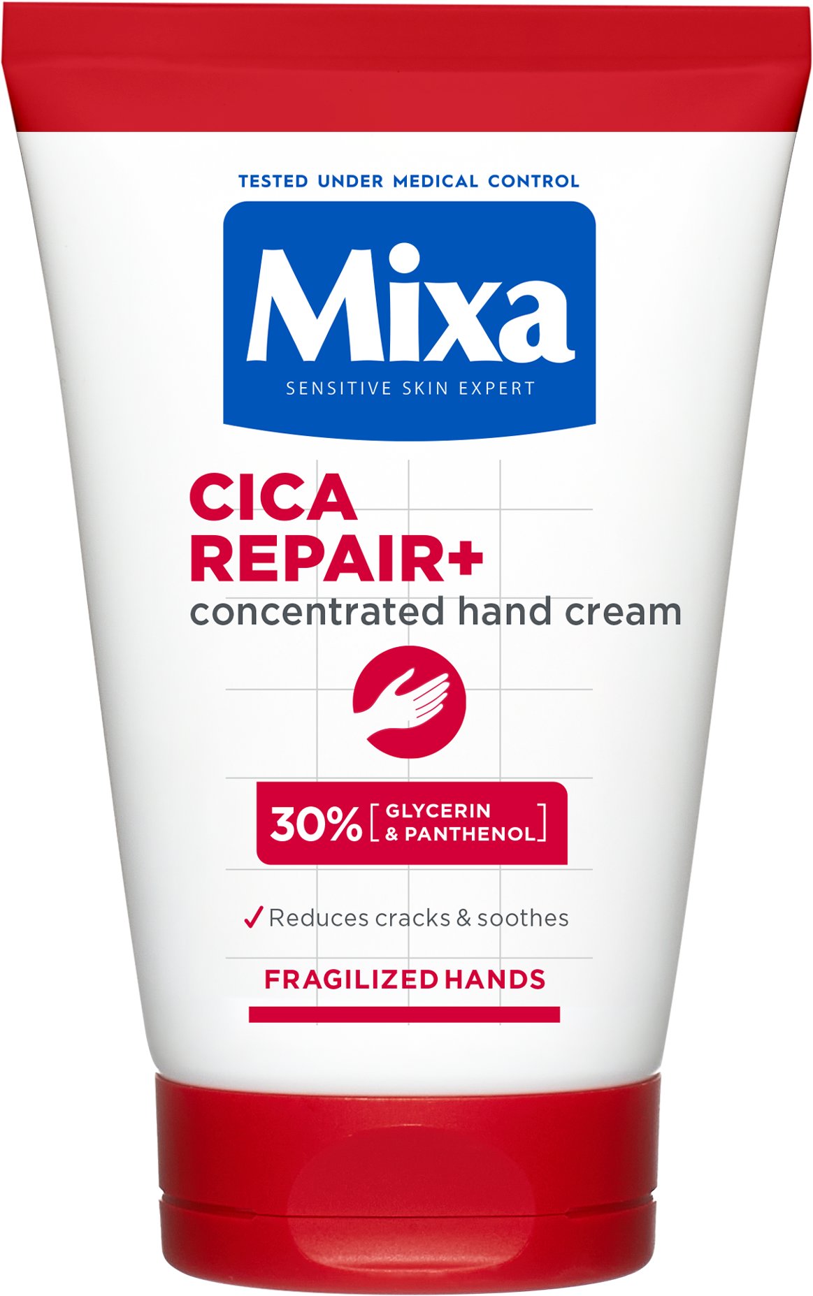 MIXA Cica Repair+ Krém na oslabené ruce, 50 ml