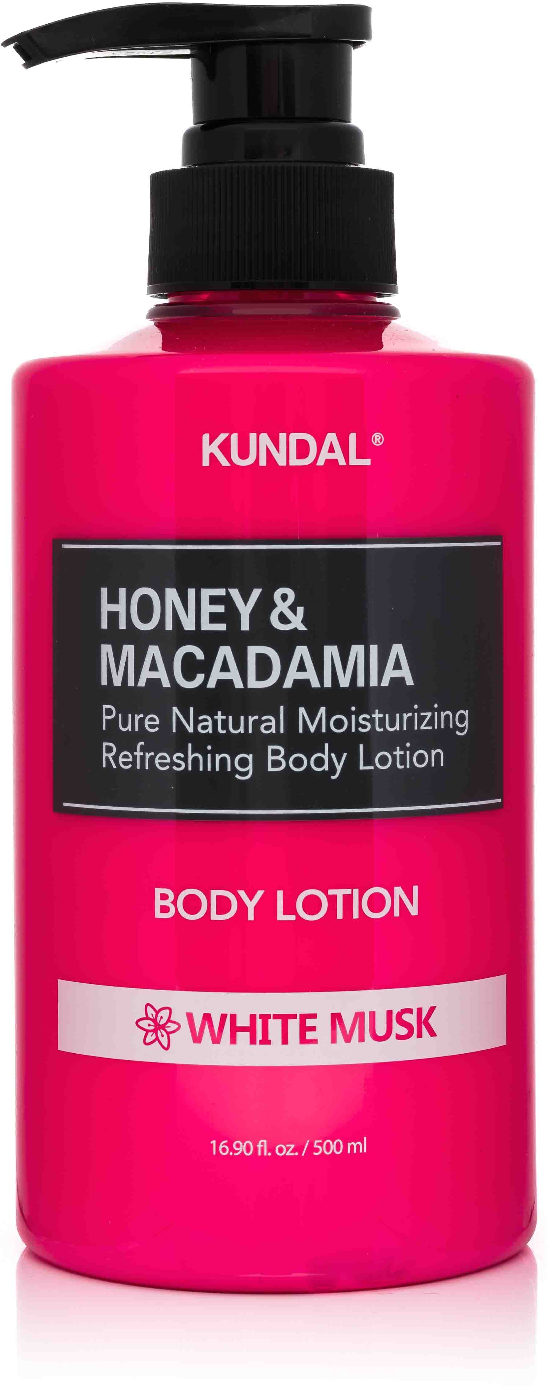 KUNDAL Honey&Macadamia Body Lotion White Musk 500 ml