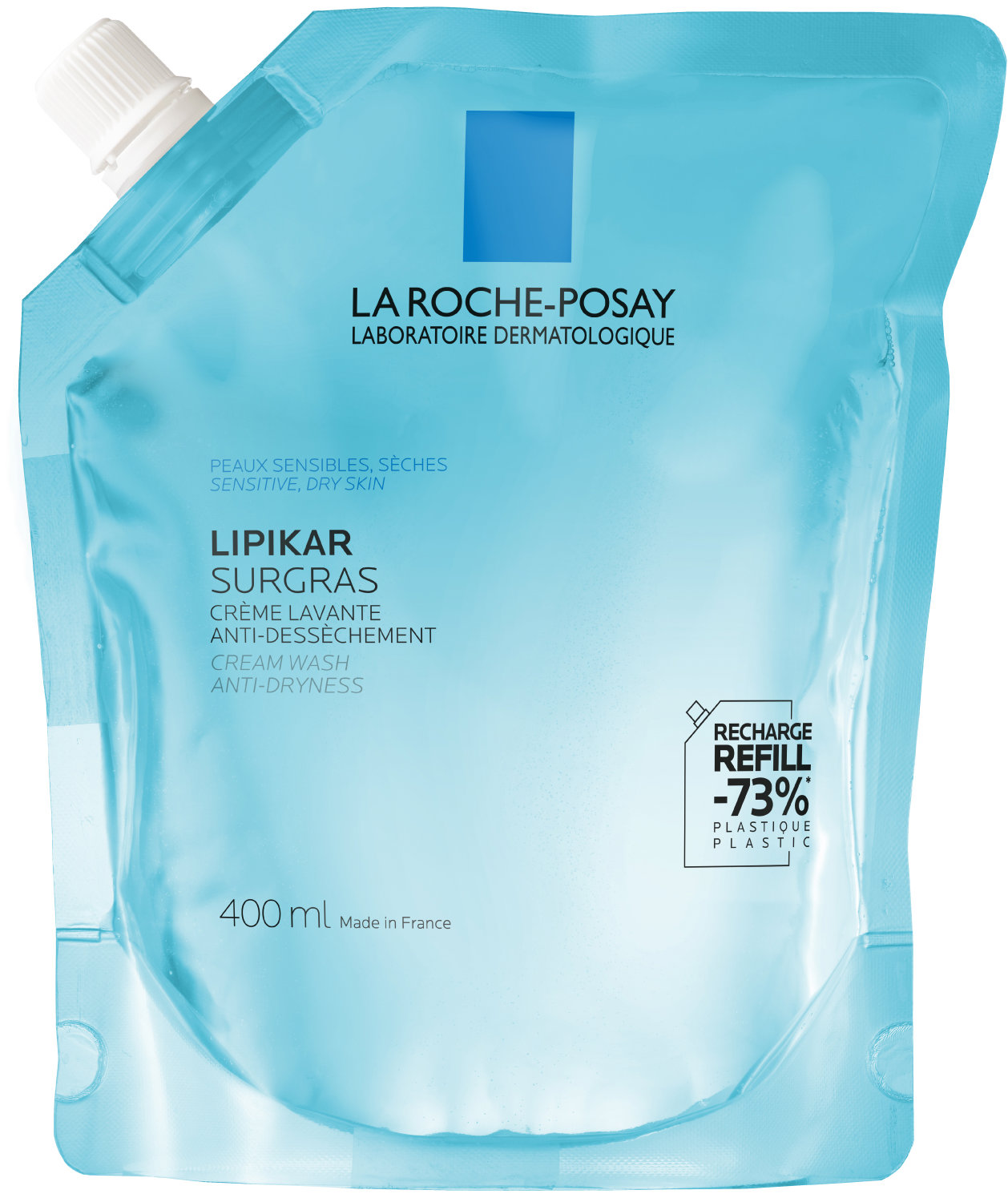 LA ROCHE-POSAY Lipikar Surgras náhradní náplň 400 ml