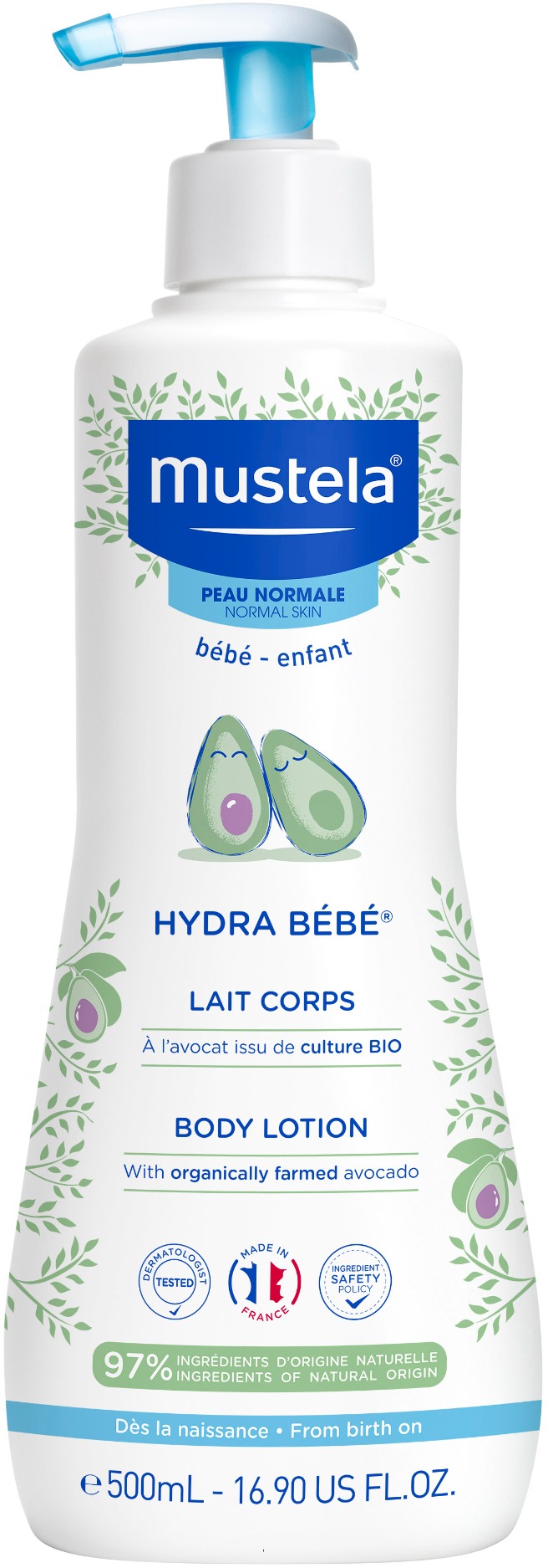 MUSTELA Hydratační tělové mléko 500 ml
