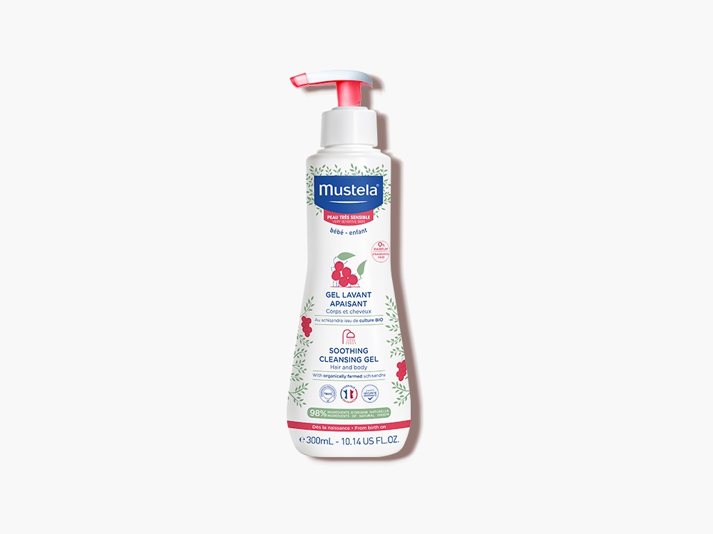 MUSTELA Vyživující čisticí gel obohacený o Cold cream 300 ml