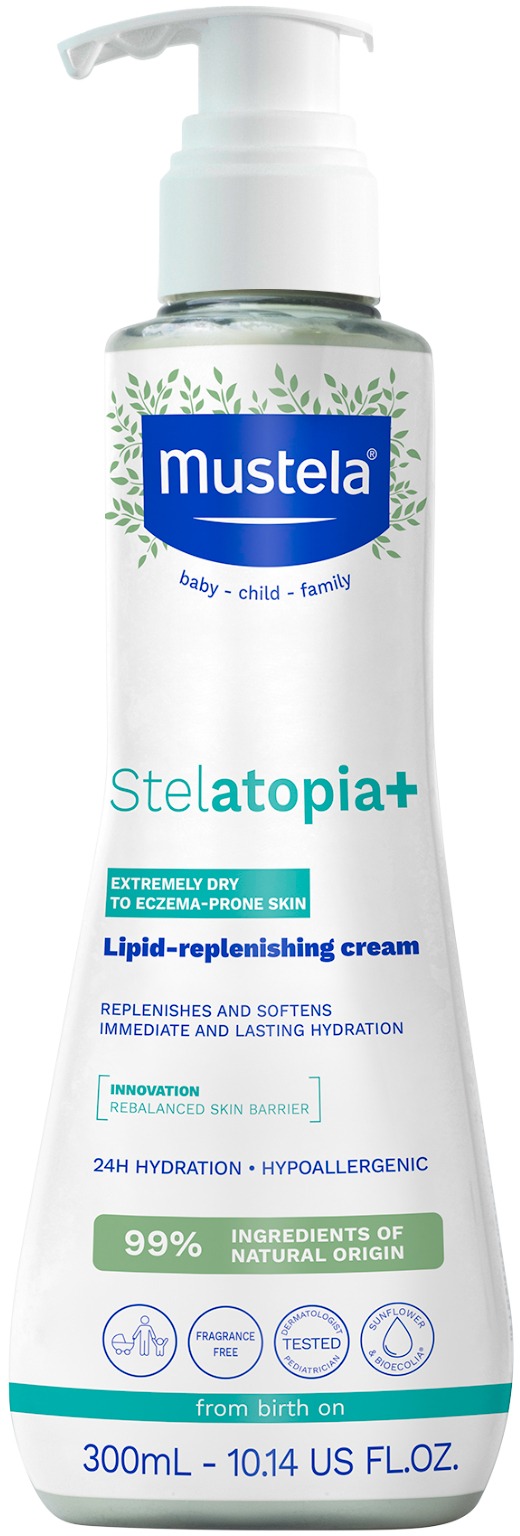 MUSTELA Stelatopia+ Zklidňující a obnovující krém BIO 300 ml