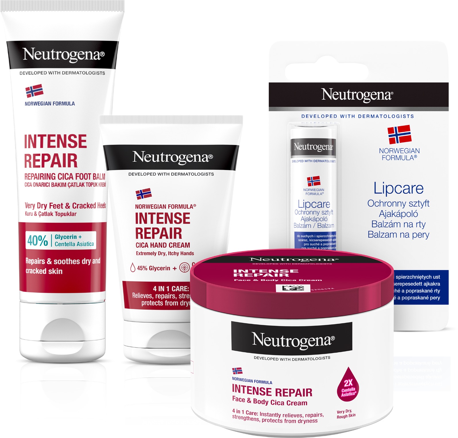 NEUTROGENA Intenzivně regenerační sada 500 ml