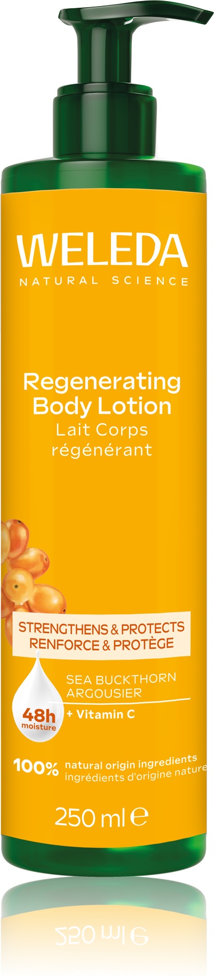 WELEDA  Rakytníkové regenerační tělové mléko 250 ml