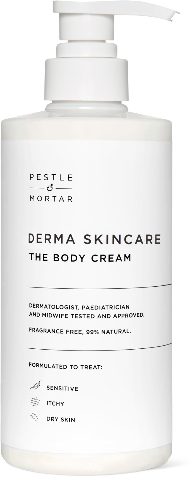 PESTLE&MORTAR Derma Body Cream 500 ml
