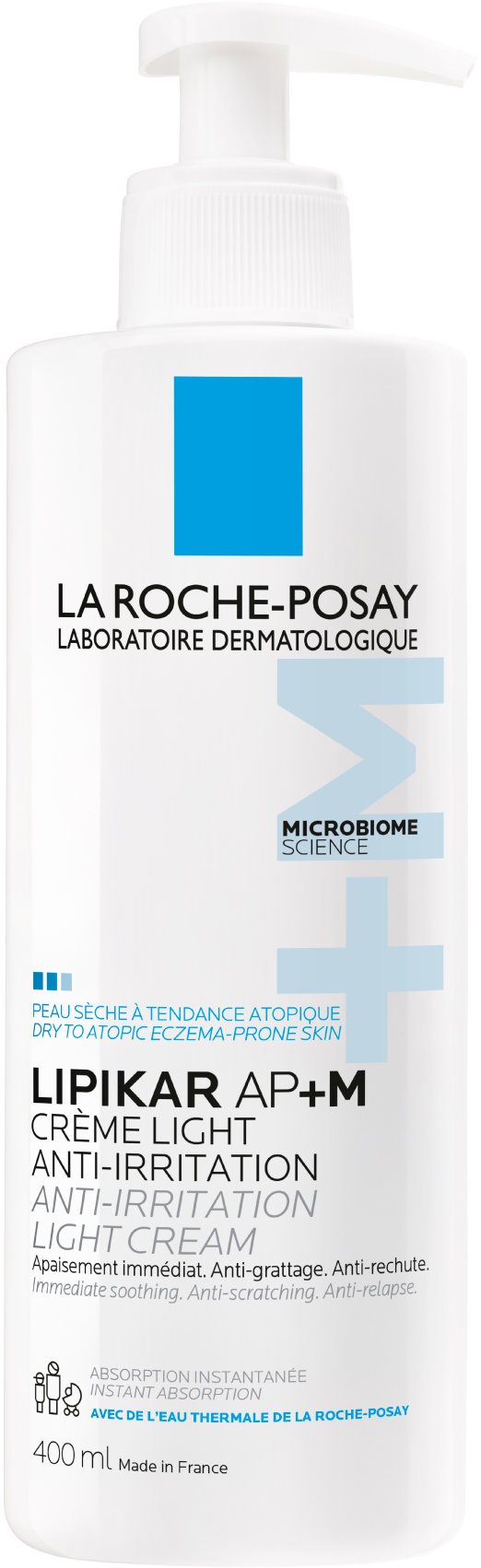 LA ROCHE-POSAY Lipikar AP+M balzám 400 ml lehká textura