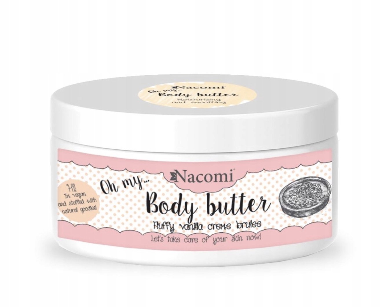 NACOMI Fluffy Vanilla Creme Brulee 100 g