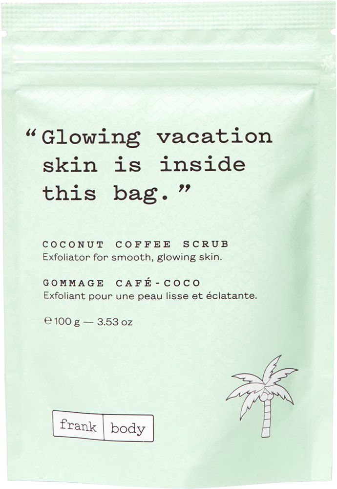 FRANK BODY Coconut Coffee Scrub 100 g