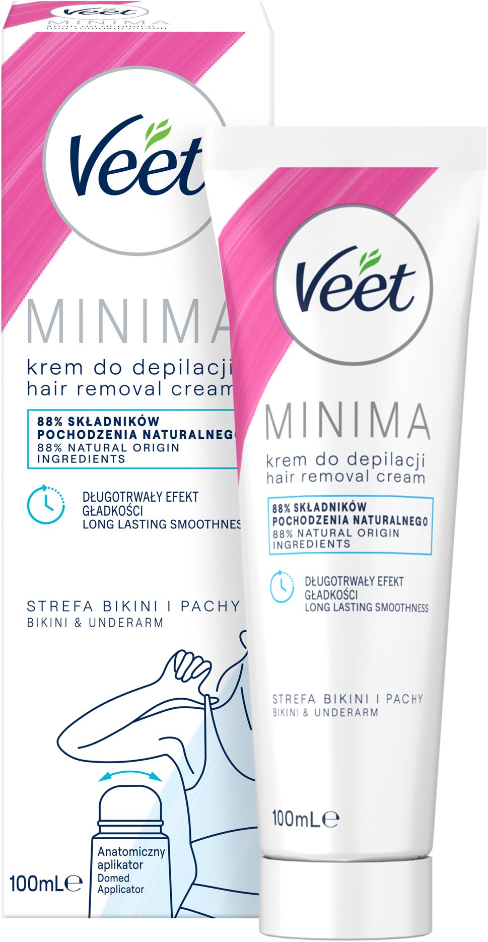 VEET Minima bikiny a podpaží 100 ml