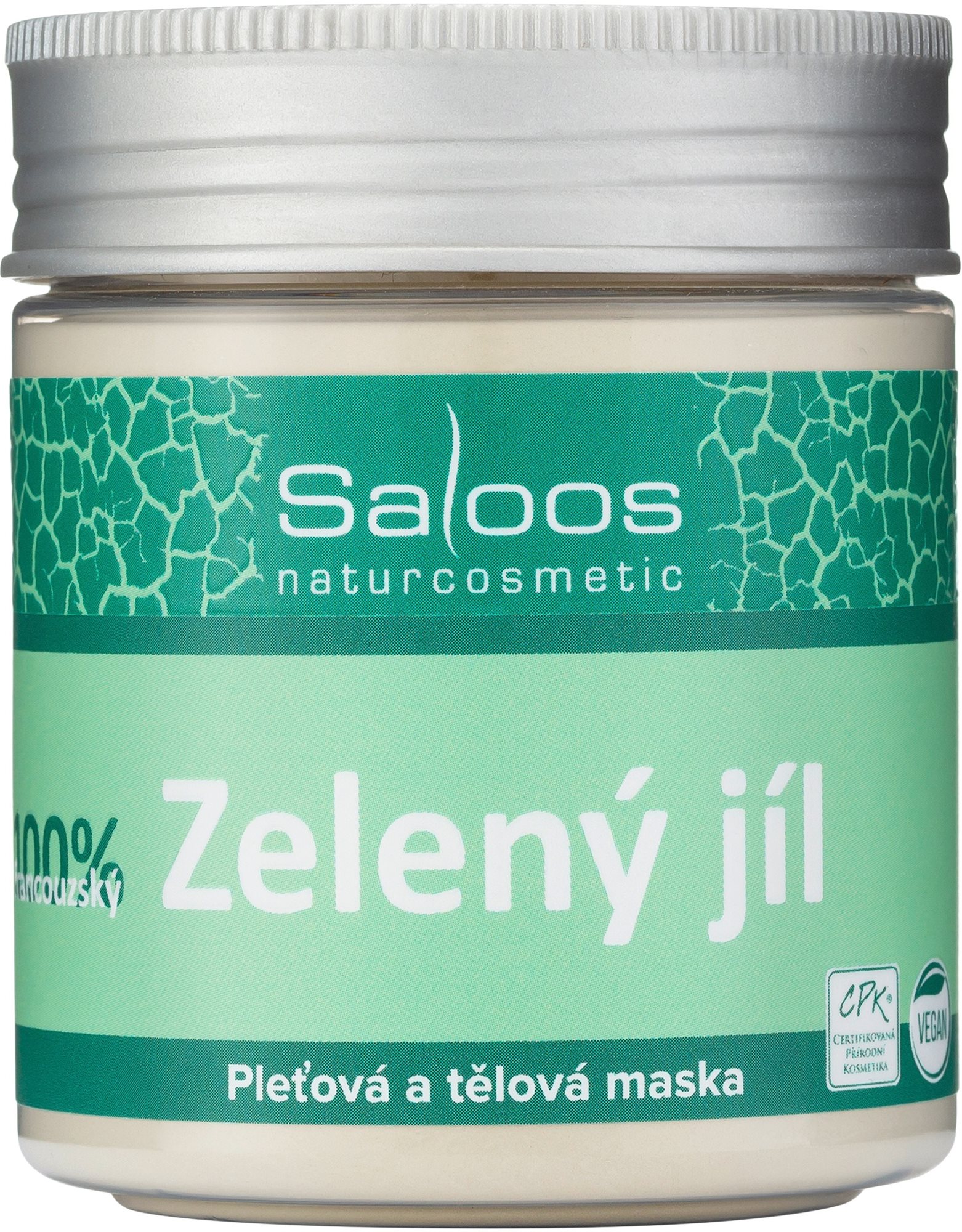 SALOOS Zelený jíl 100% Francouzský 140 g