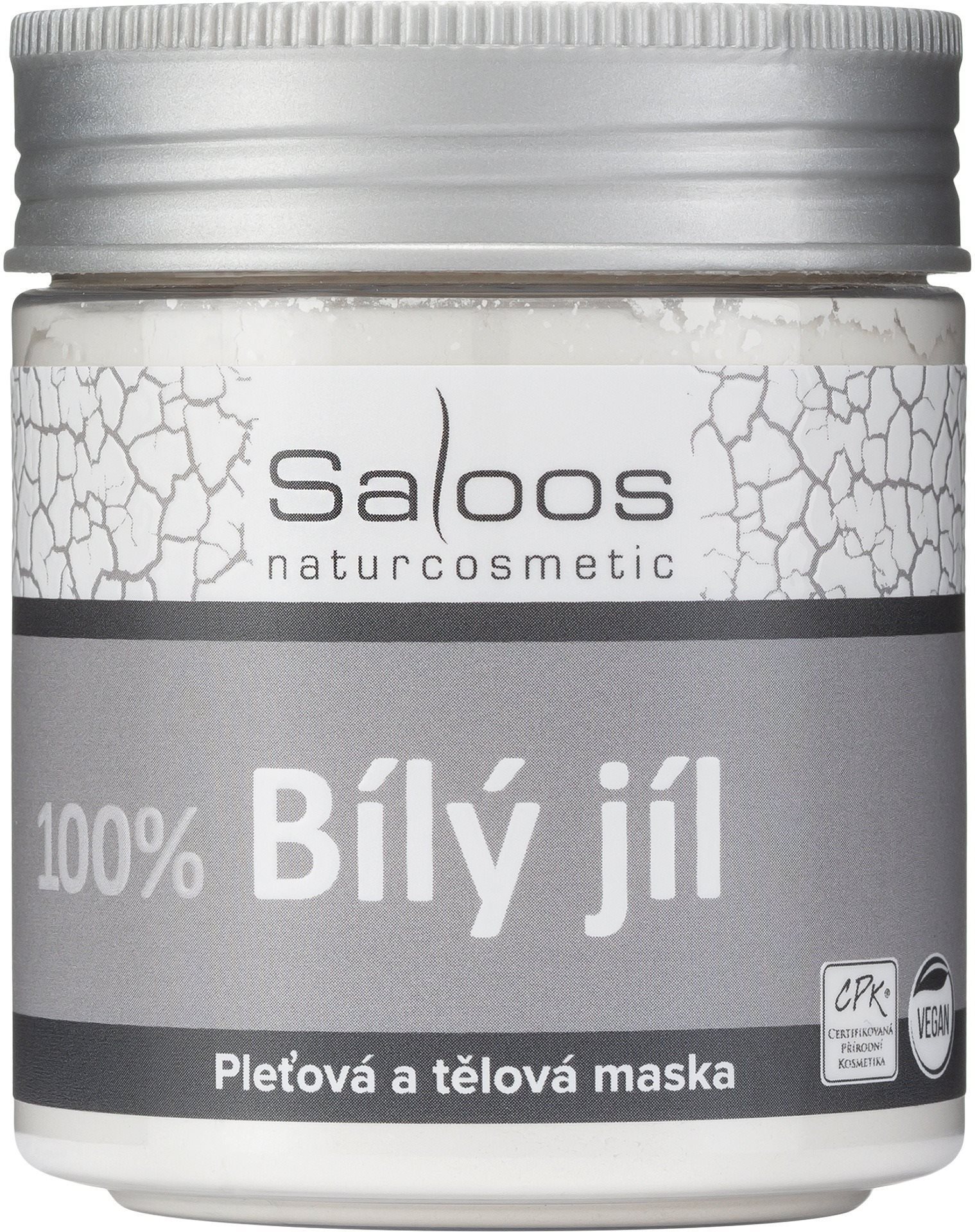 SALOOS Bílý jíl 100% Francouzský 100 g