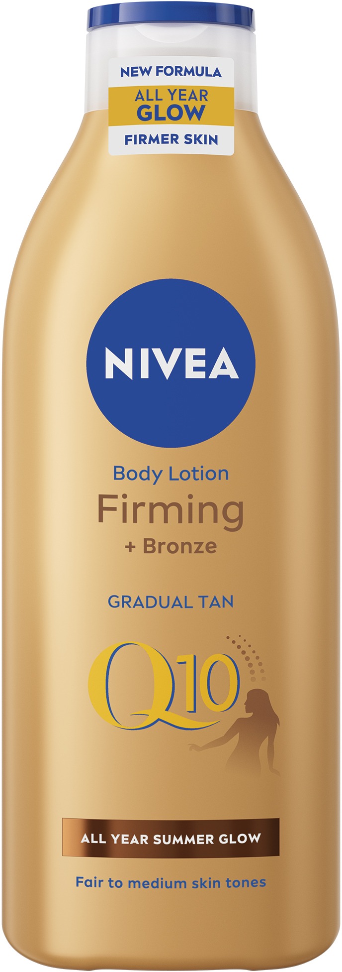 NIVEA Firming + Bronze Q10 Body Lotion 400 ml