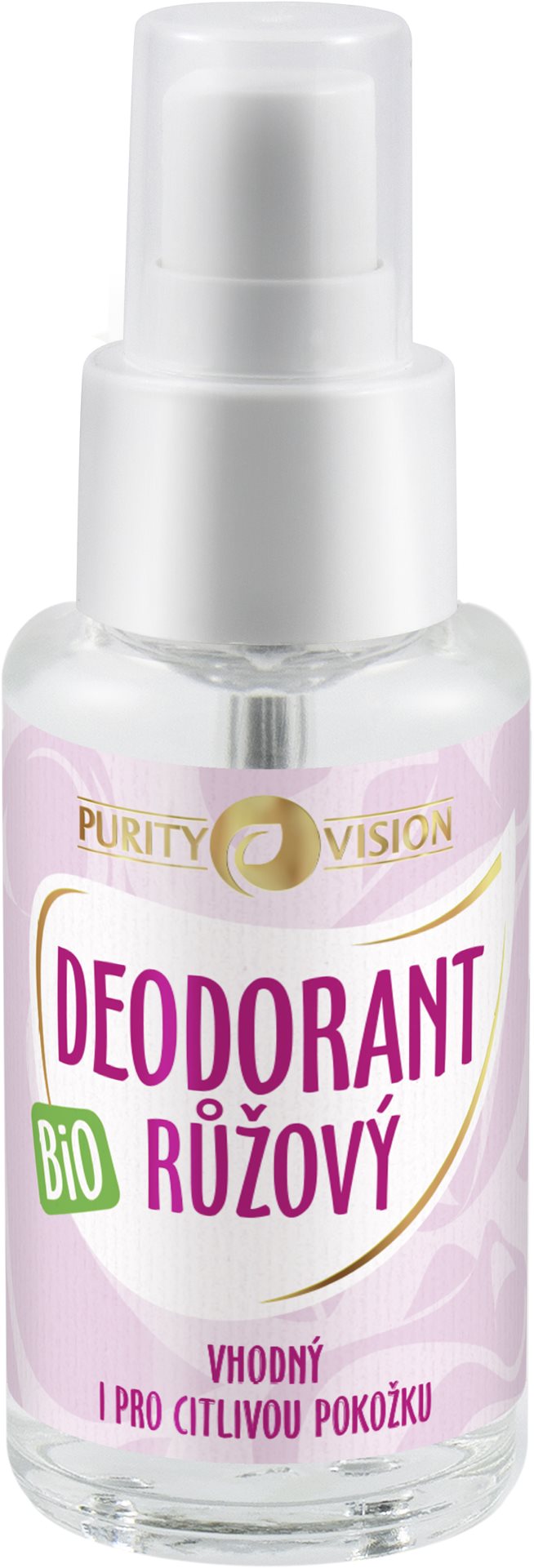 PURITY VISION Deodorant Růžový Bio 50 ml