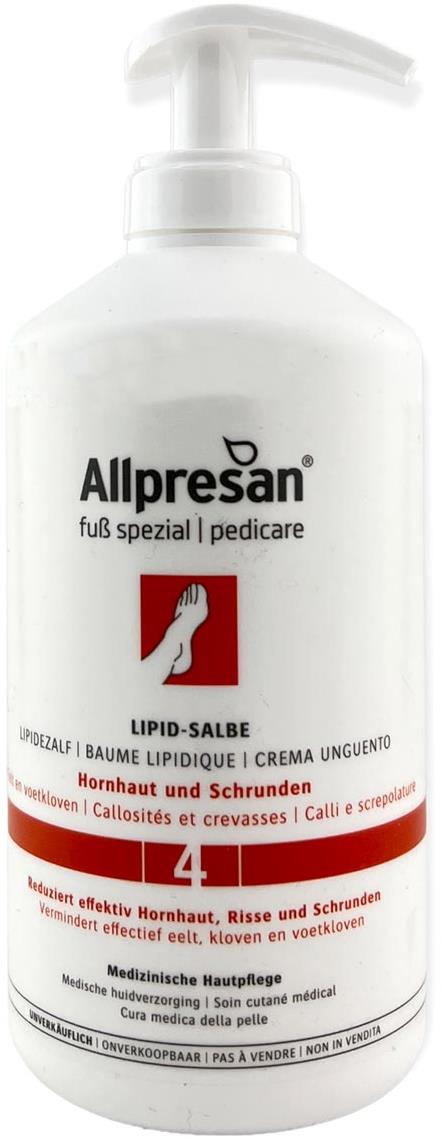 Allpresan PediCare XXL Lipidová mast k redukci zrohovatělé pokožky - noční péče 500 ml