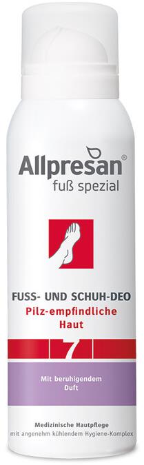 Allpresan PediCare Deodorant na nohy i do obuvi s uklidňující vůní 125 ml